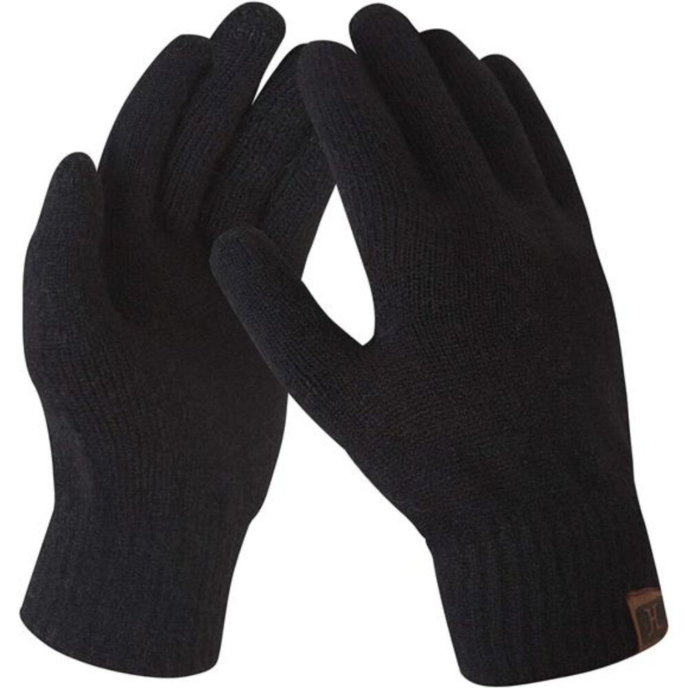 FZ FANTASTIC ZONE Women's Winter Touchscreen Wool Magic Gloves Warm Knit Fleece